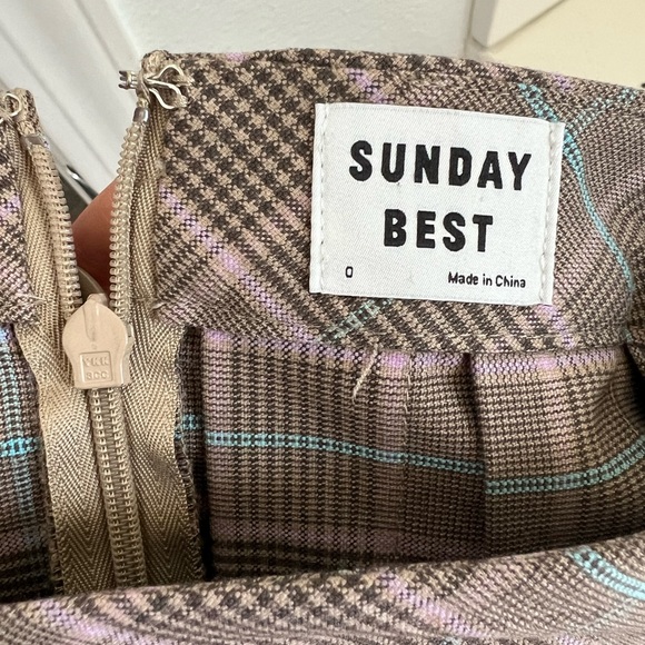 Sunday Best Plaid Mini Skirt - Picture 5 of 6